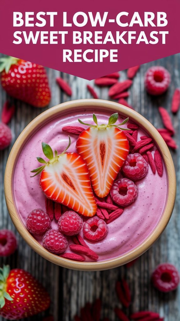 Best Low-Carb Sweet Breakfast Recipe