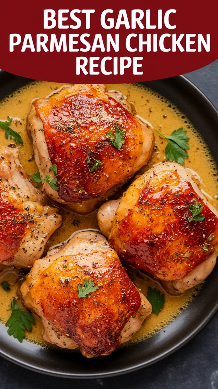 Best Garlic Parmesan Chicken Recipe