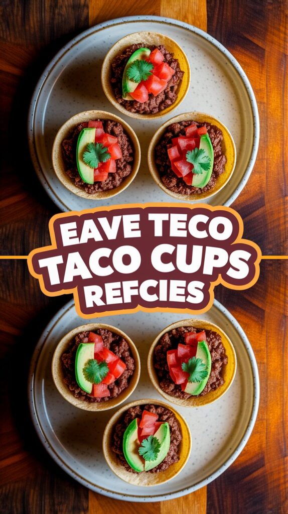 Easy Keto Taco Cups Recipe