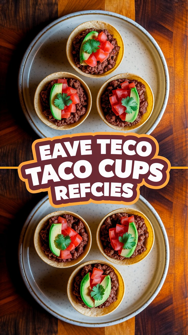 Easy Keto Taco Cups Recipe