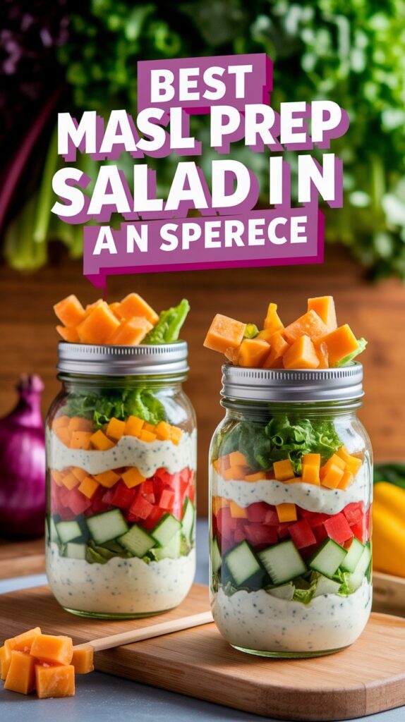 Best Meal Prep Salad in a Jar Recipe