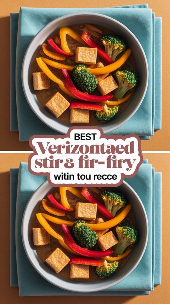 Best Vegetable Stir-Fry with Tofu Recipe