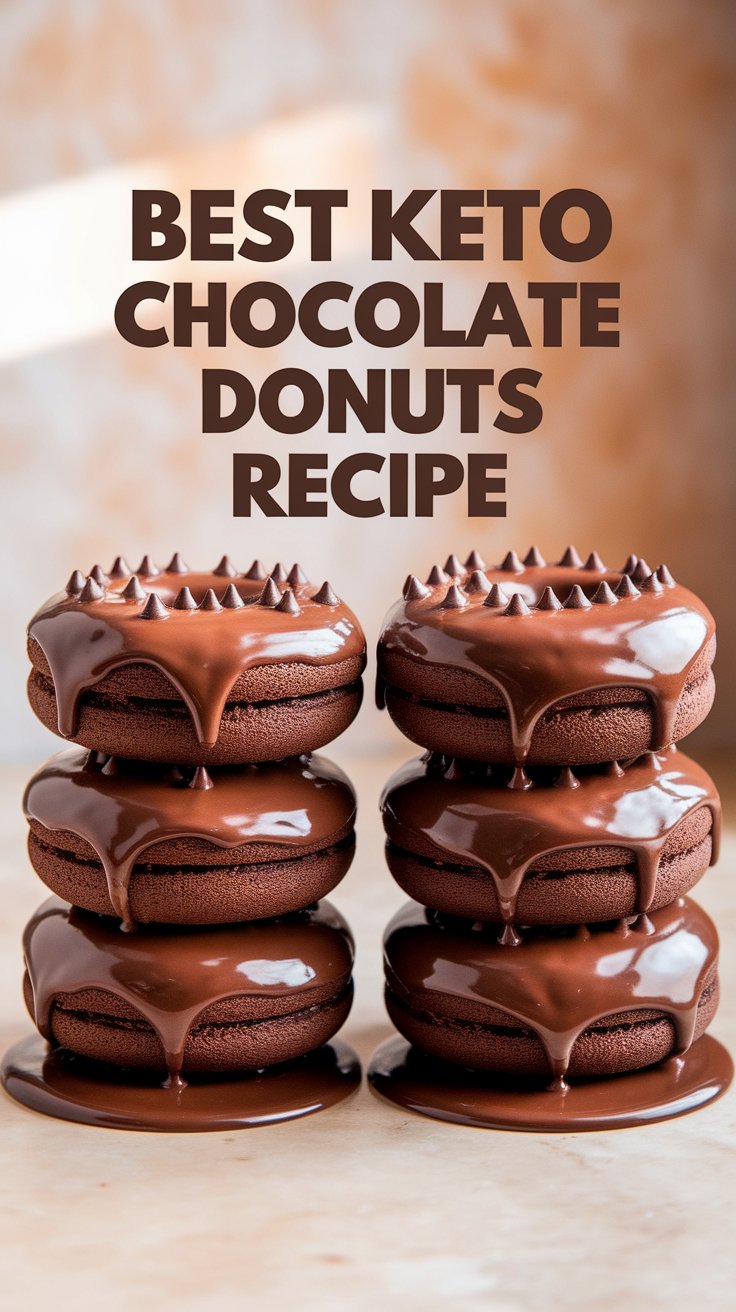 Best Keto Chocolate Donuts Recipe