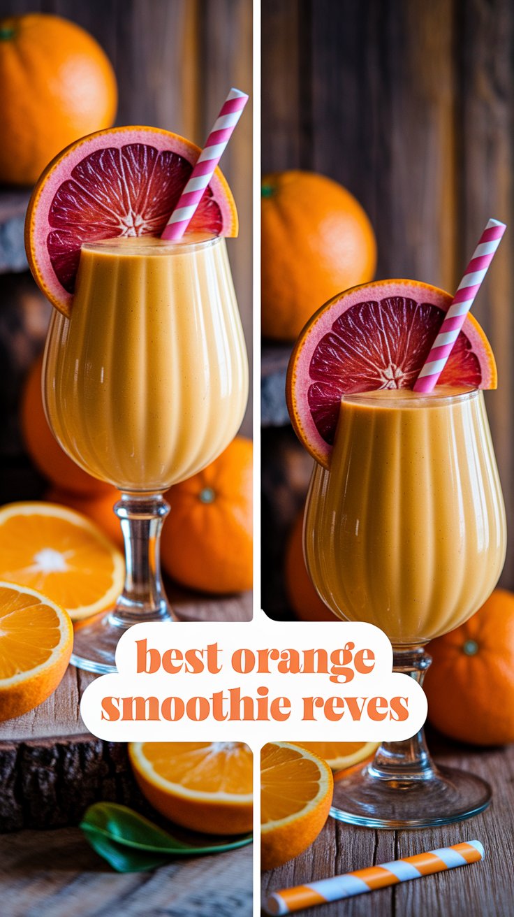 Best Orange Smoothie Recipe
