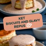 Keto Biscuits and Gravy Recipe