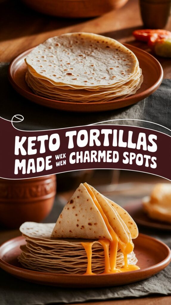 Keto Tortillas Made with Almond Flour