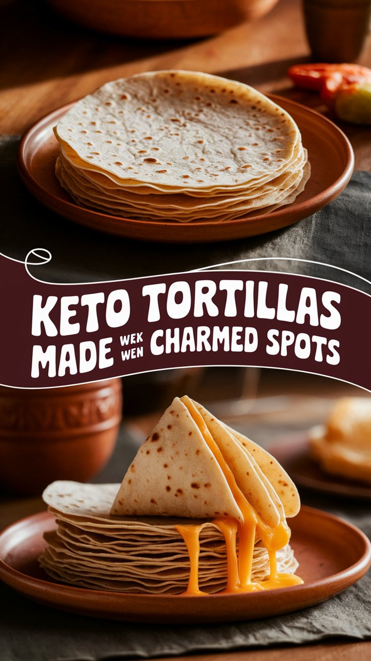 Keto Tortillas Made with Almond Flour
