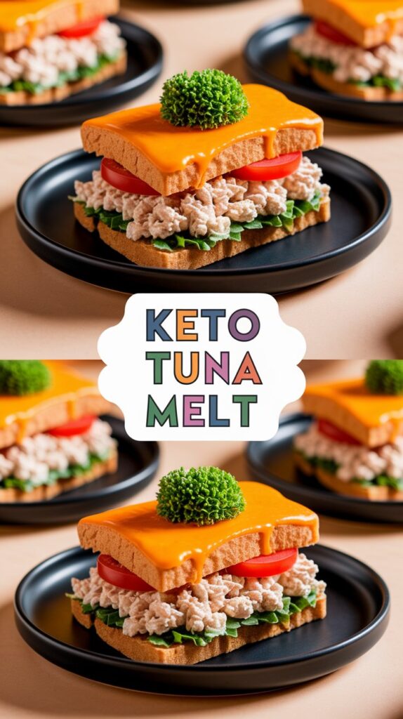 Keto Tuna Melt