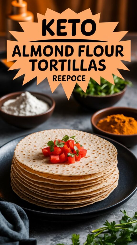 Keto Almond Flour Tortillas Recipe