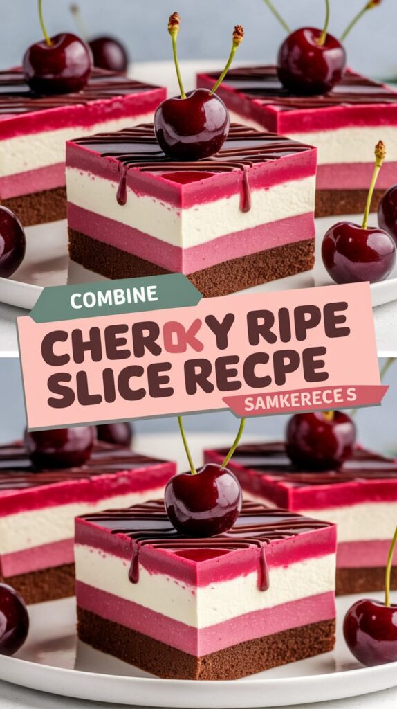 Best Cherry Ripe Slice Recipe