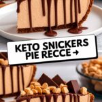 Keto Snickers Pie Recipe