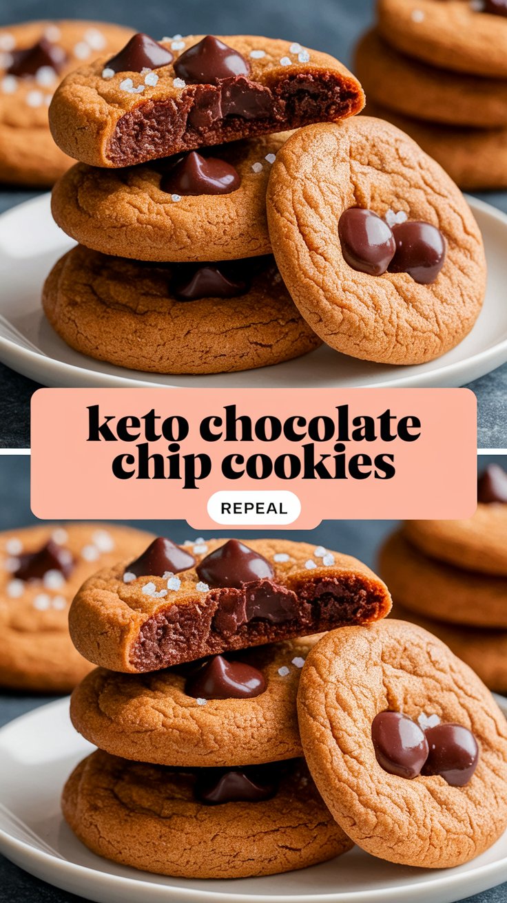 Keto Chocolate Chip Cookies Recipe