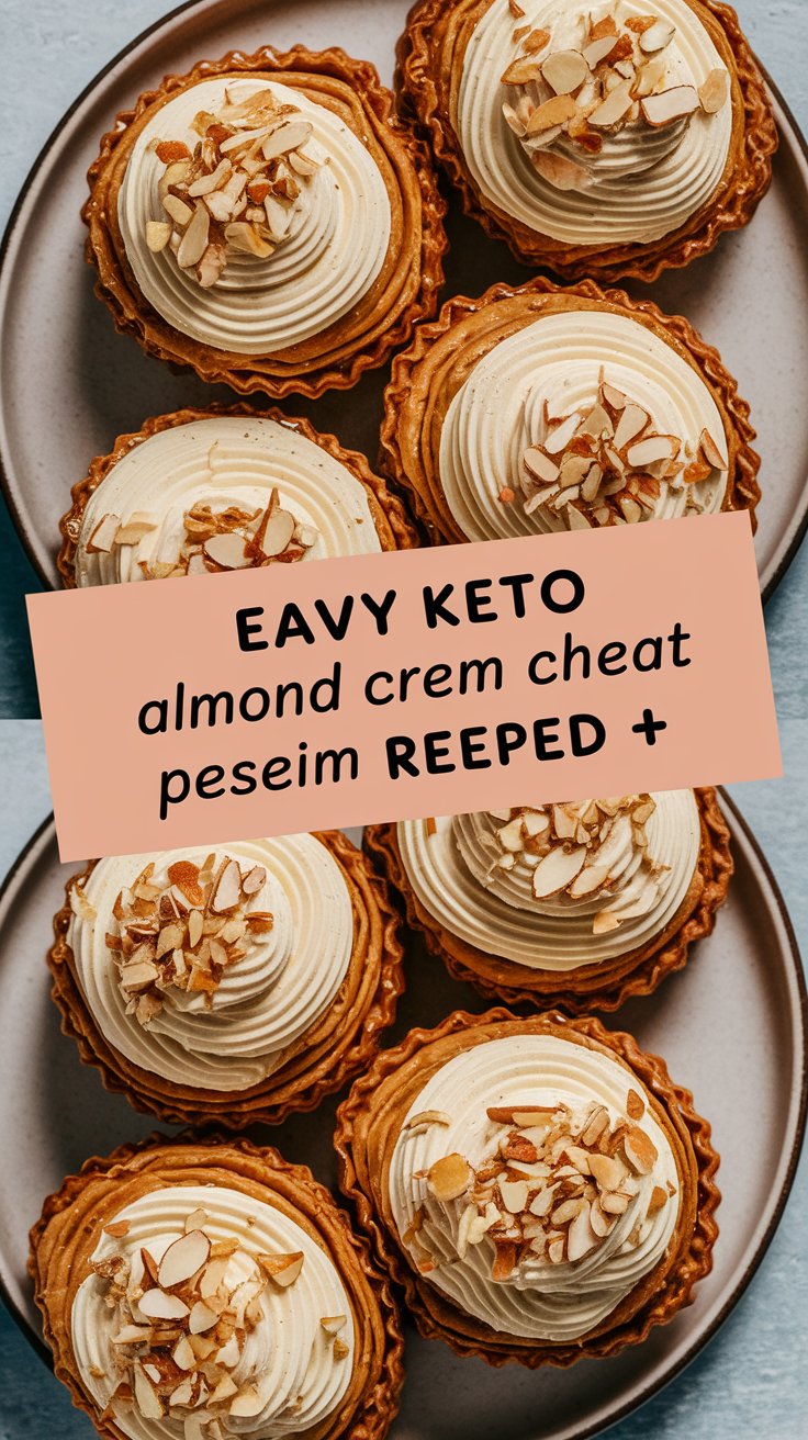 Easy Keto Almond Cream Cheese Pastry Recipe