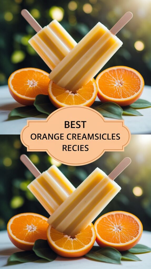 Best Orange Creamsicles Recipe