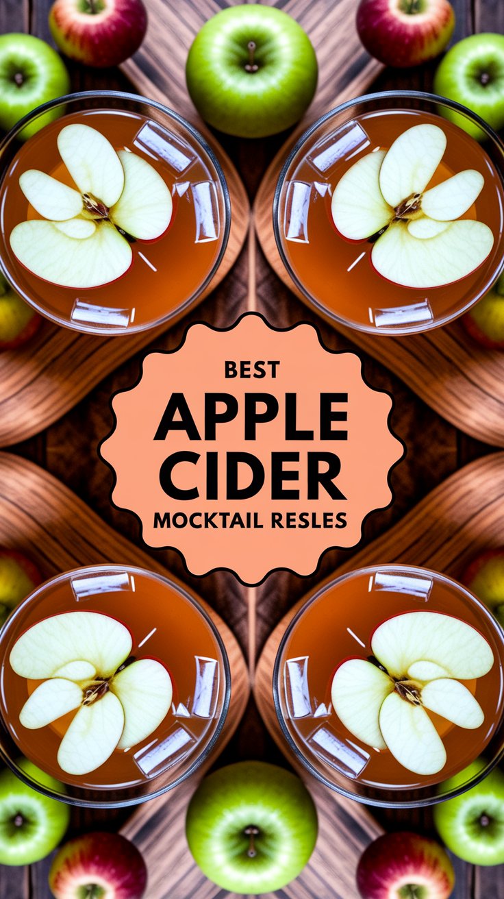 Best Apple Cider Mocktail Recipe